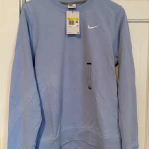Nike Blue Crewneck Sweater with Classic Design